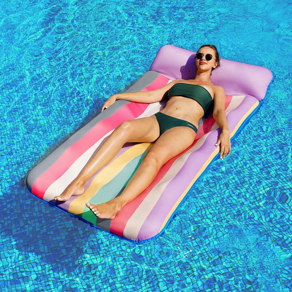 🌊Summer Must-Limited-time 50% off ⏰️ - Have - Extra-Large Pool Lounger with Pillow (72“ x 38”)