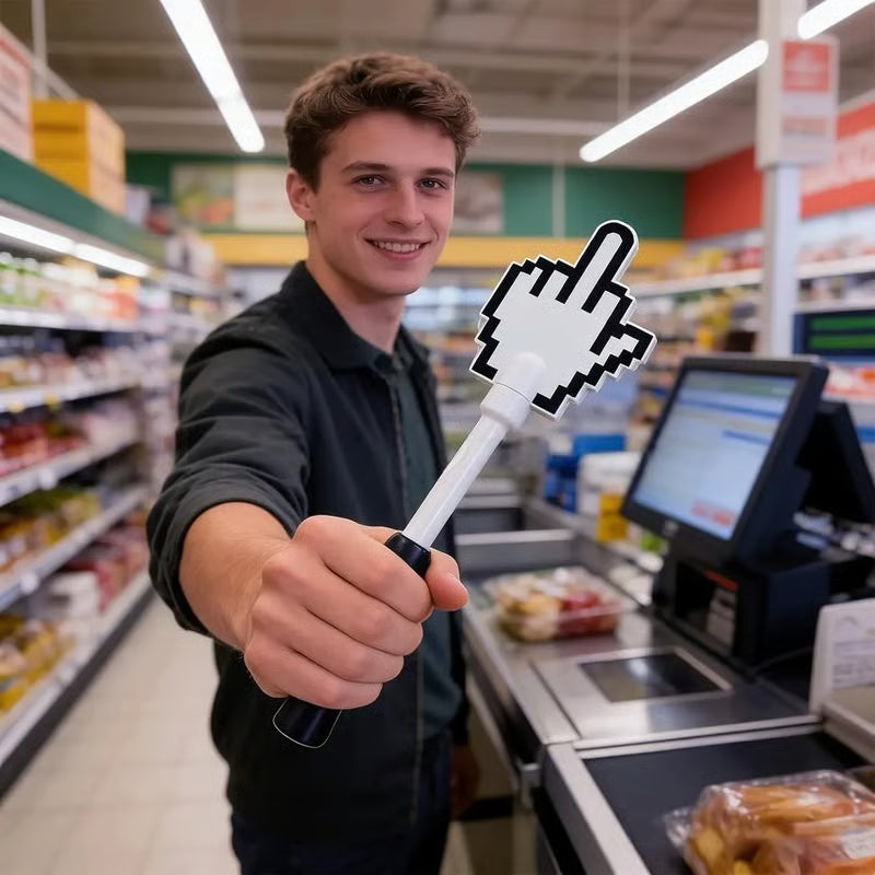 🎁🎉Only $14.90 This Week🌟🎉Middle Finger Wand Tap-to-Pay Card Holder