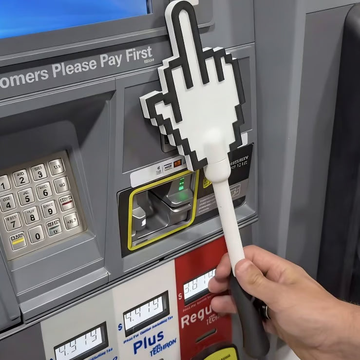 🎁🎉Only $14.90 This Week🌟🎉Middle Finger Wand Tap-to-Pay Card Holder
