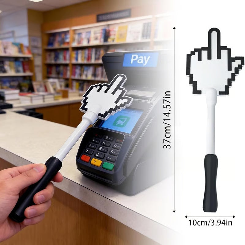 🎁🎉Only $14.90 This Week🌟🎉Middle Finger Wand Tap-to-Pay Card Holder