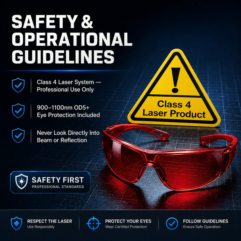 🔥2026 Brand New 120W 900-1100nm High-Power IR Laser Pointer