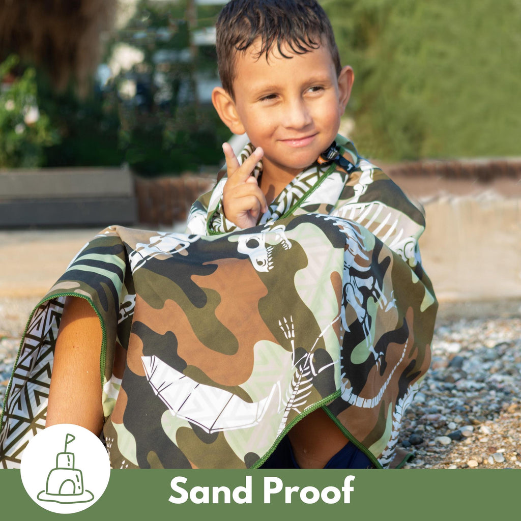 Camo Dino - Kids Towel