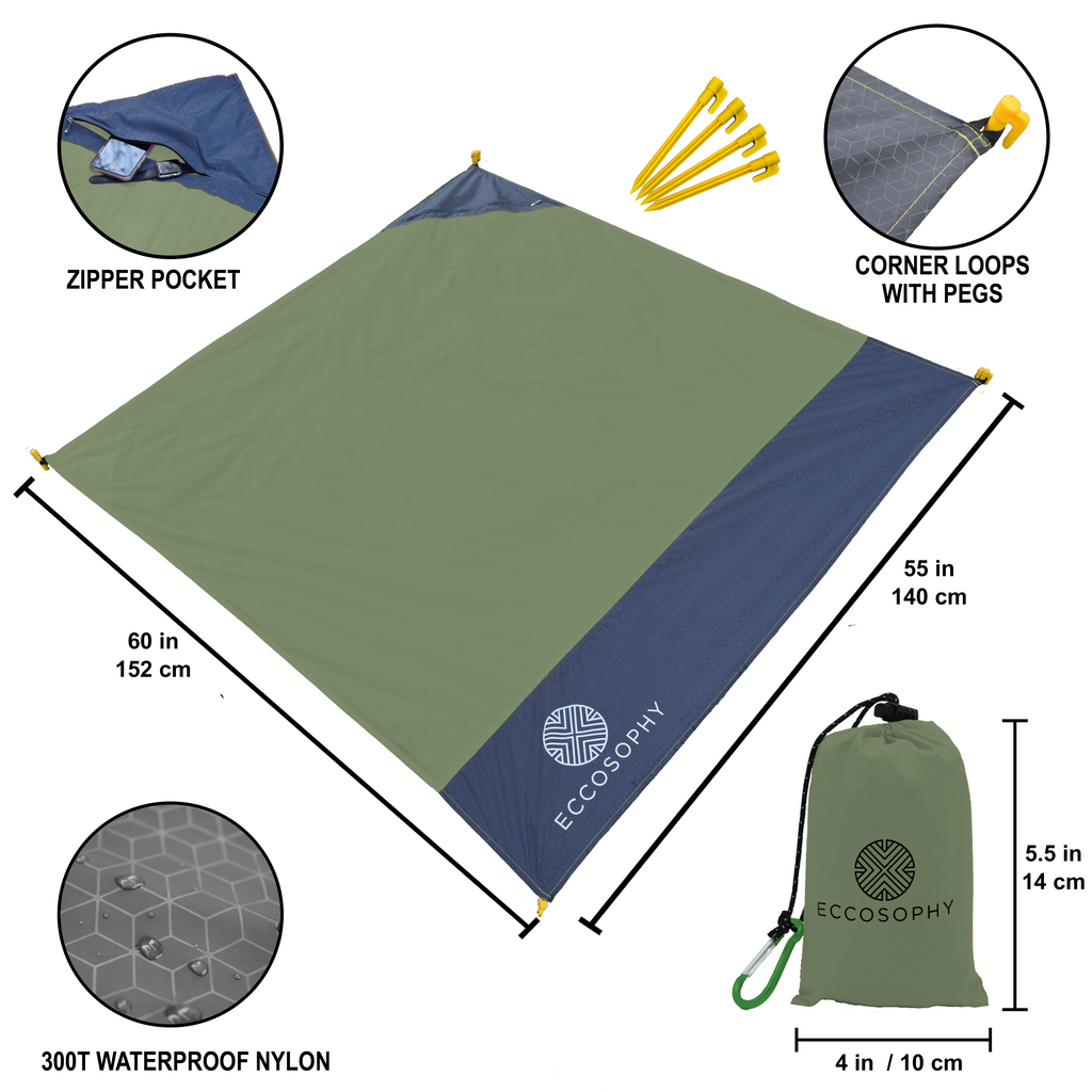 Olive Picnic Blanket