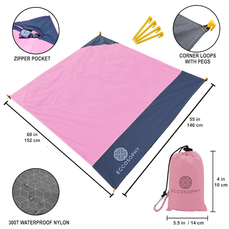 Pink Pocket Blanket