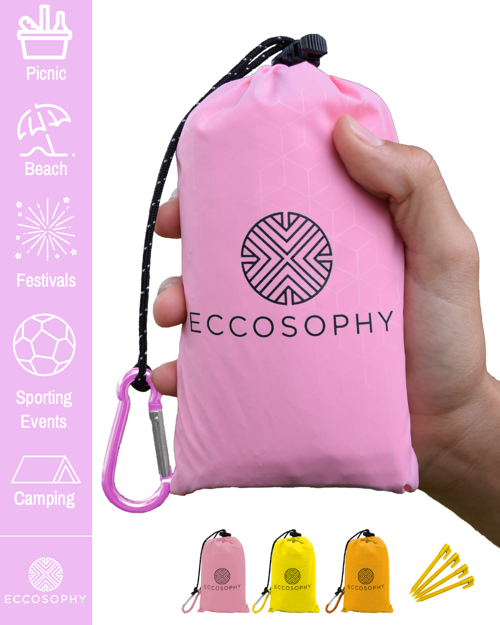 Pink Pocket Blanket