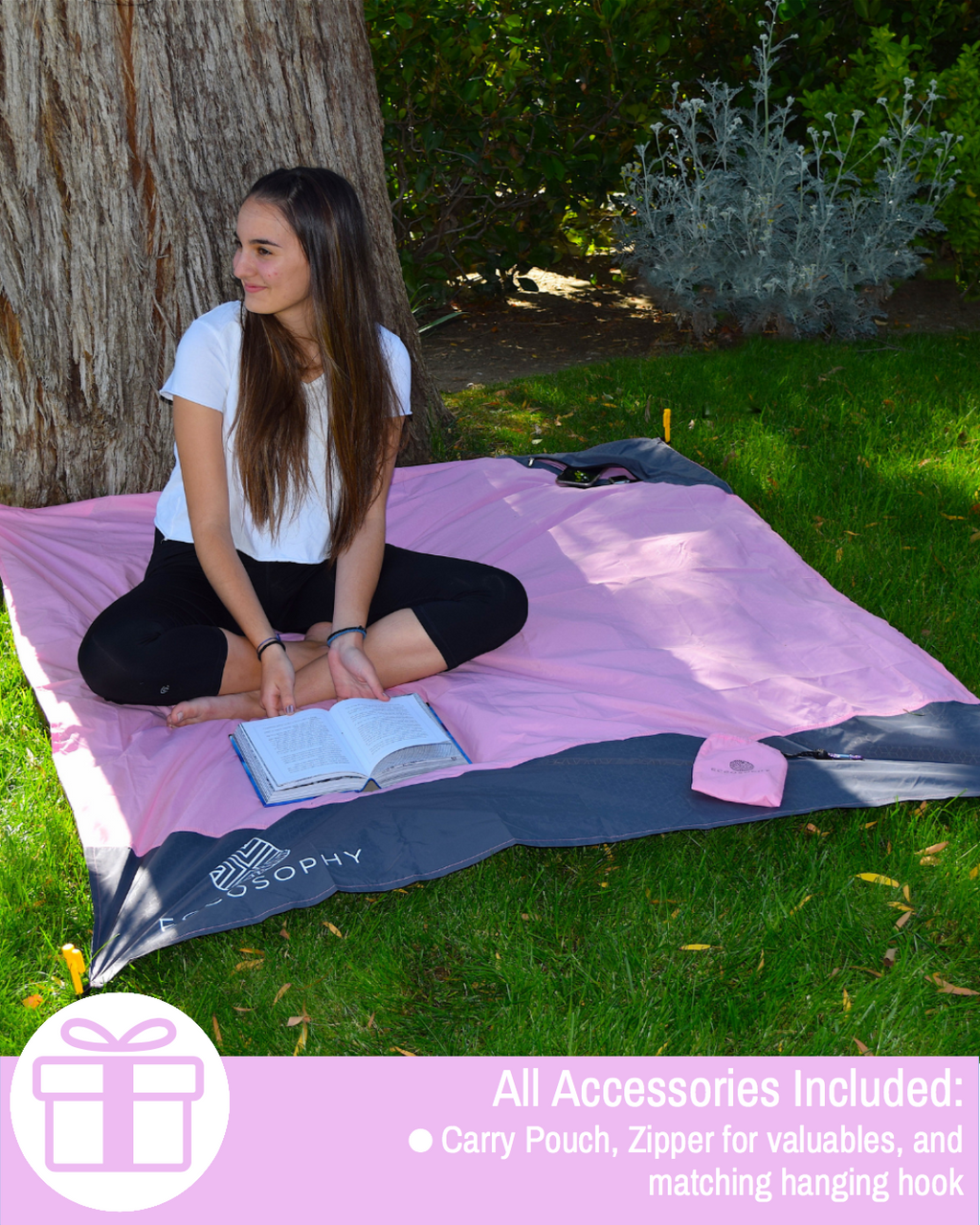 Pink Pocket Blanket
