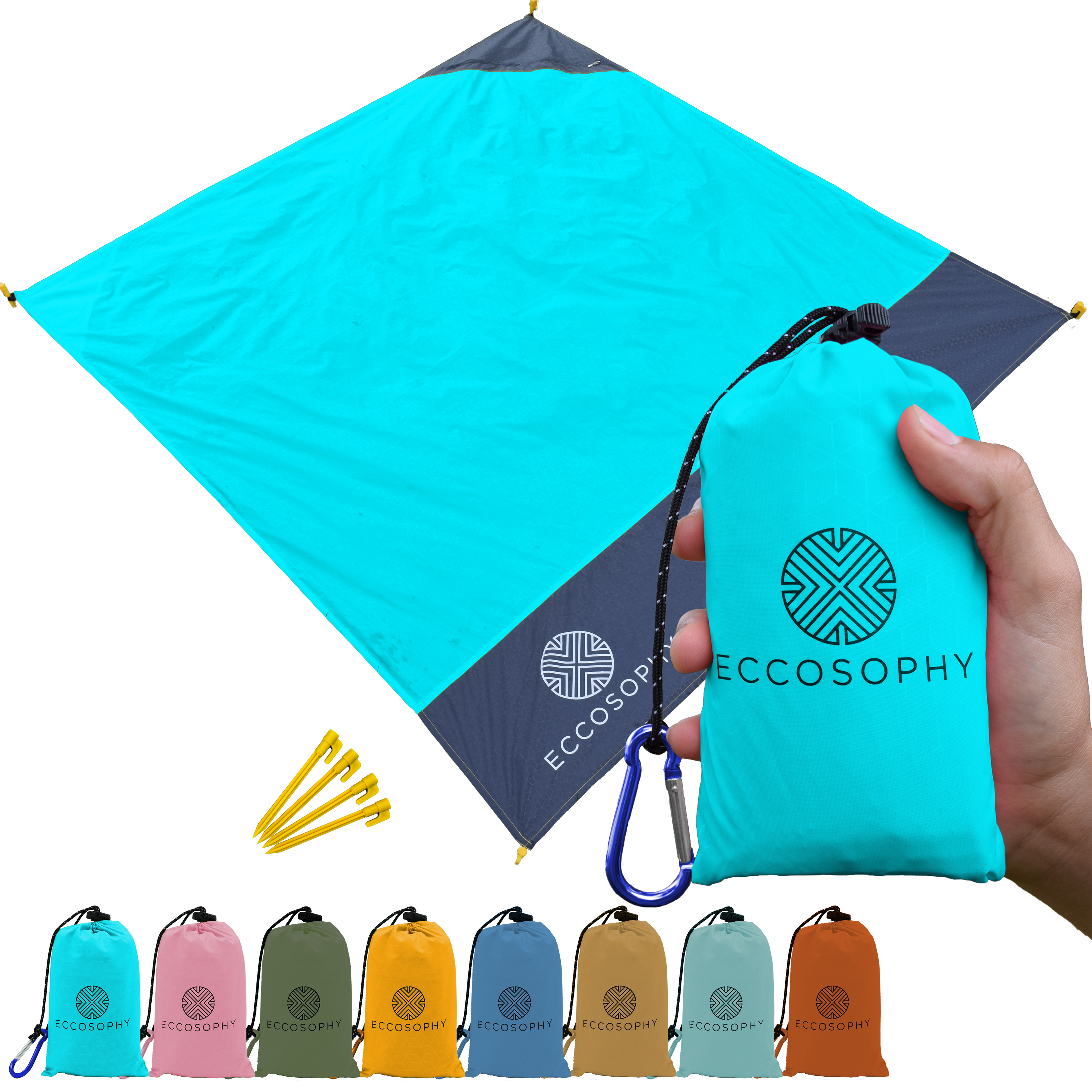 Blue Pocket Blanket
